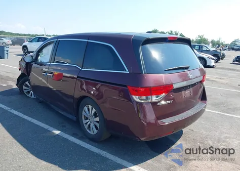 2014 Honda Odyssey Ex-L из США, поврежденный, VIN 5FNRL5H67EB083505